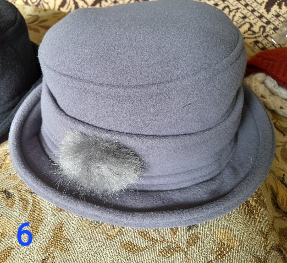 Dámske retro klobúky a šály - 12