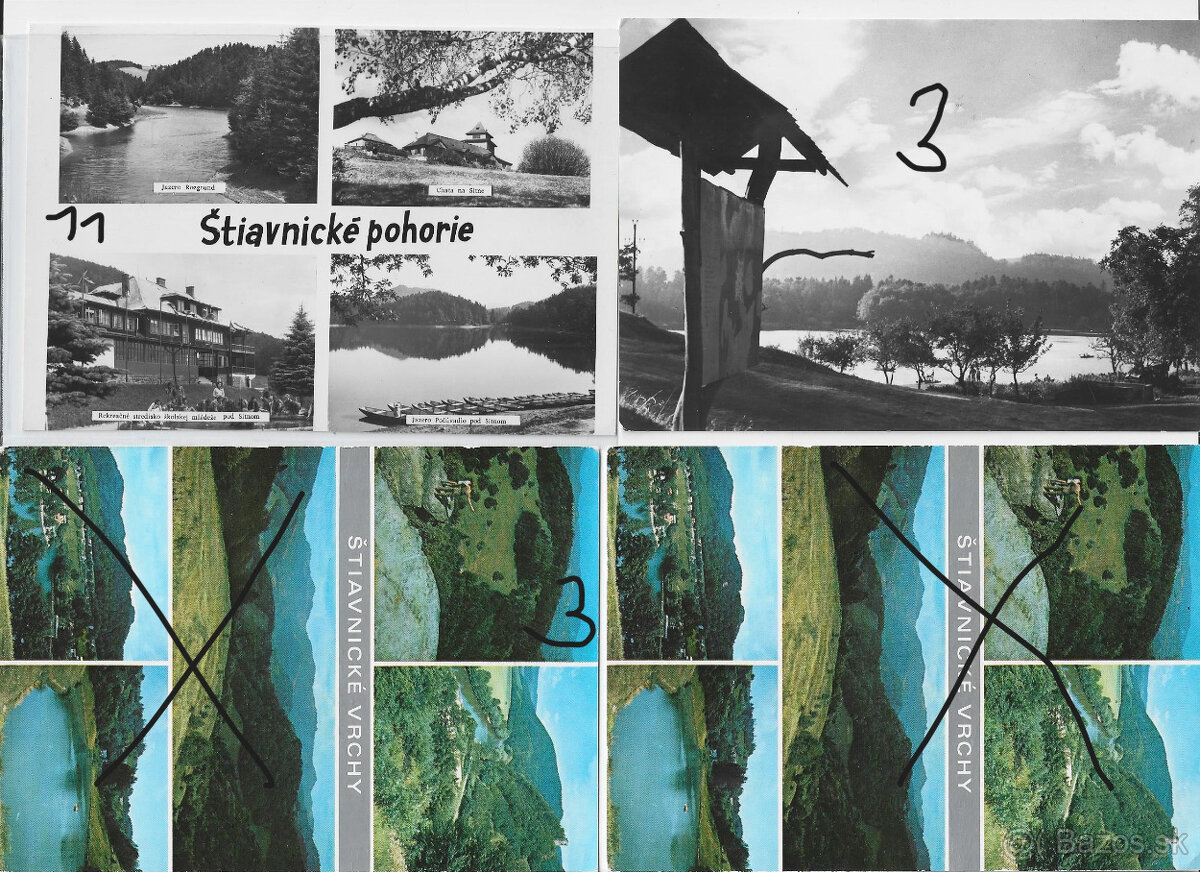 Predam stare pohladnice miest 10 - 12