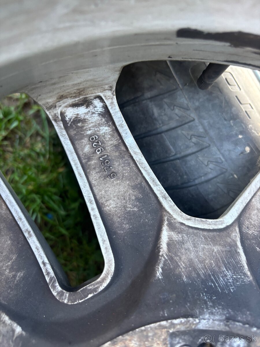 17" ALU disky original BMW 5x120 + letné 235/65 r17 - 12