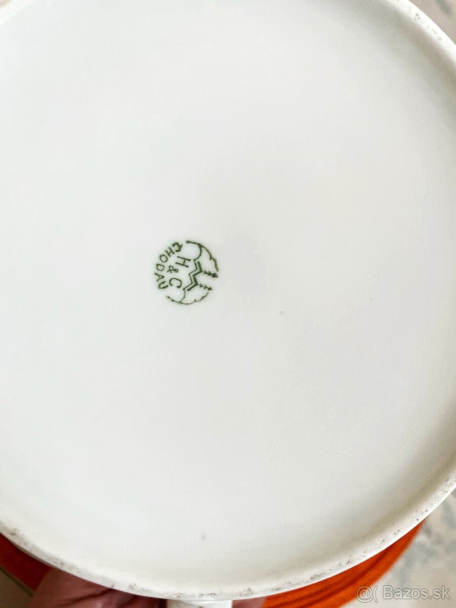Starož.porcelán H&C CHodau - 12