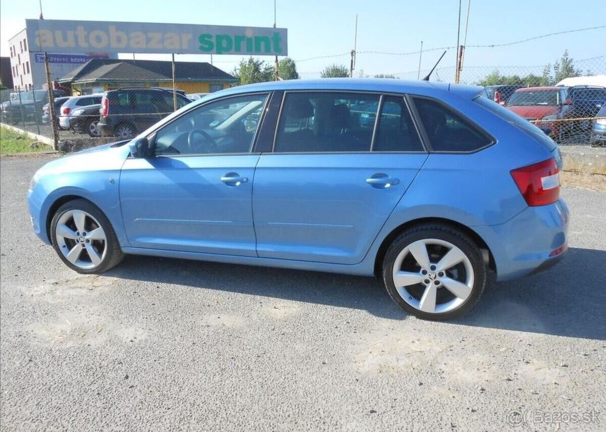 Škoda Rapid 1,2 77 kW SPACEBACK Serviska benzín - 12