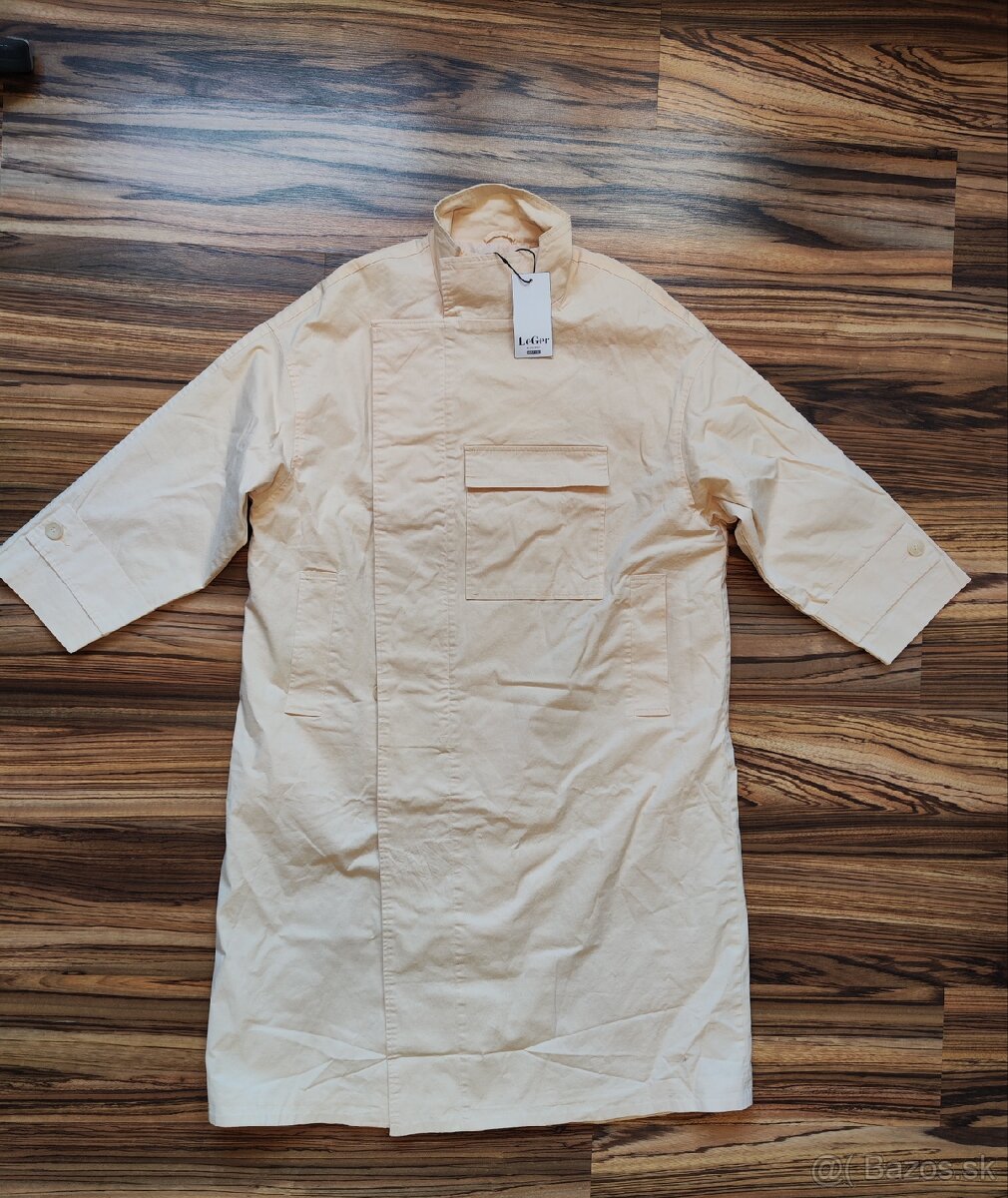 LeGer Celina dlhý kabát oversize - 12