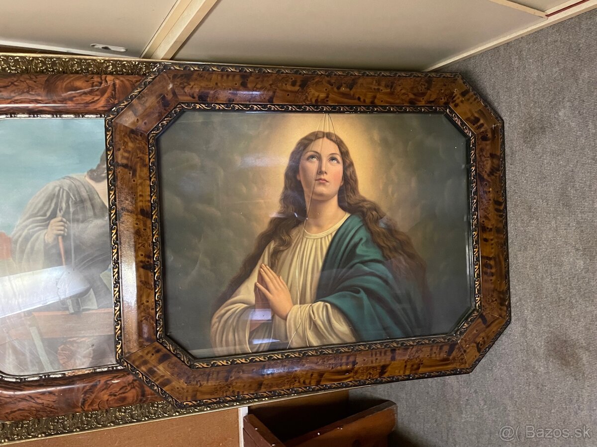 Starožitné obrazy a rámy - 12