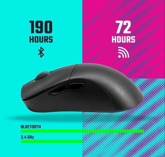 Cooler Master MM731 Bezdrôtová herná myš/ 190 h 19 000 DPI - 12