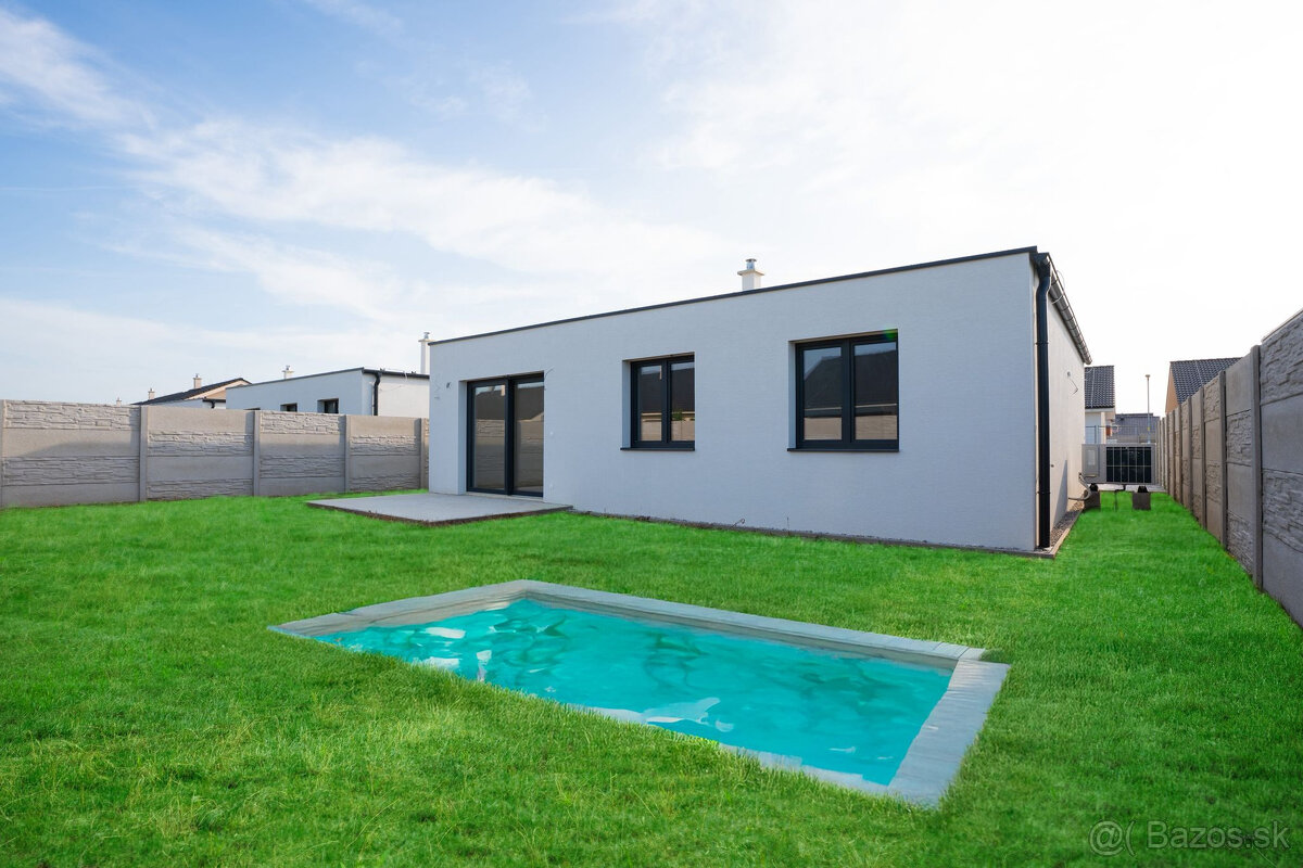 Vysokokvalitný 4-izbový bungalov, ÚP 115,42m2 - 12