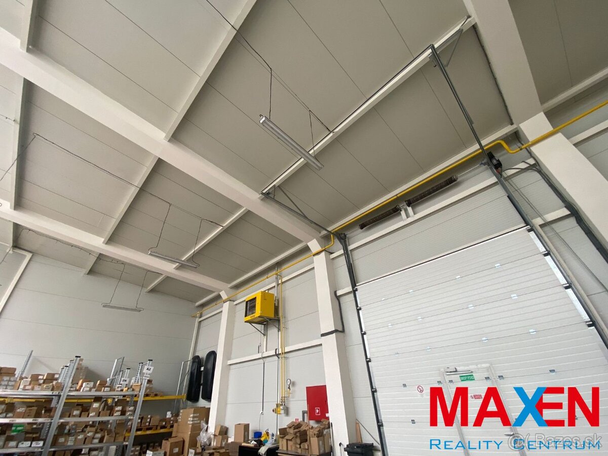 Predaj : MAXEN HALA ( 01 ) pre výrobu a sklad 1844 m2 + a - 12