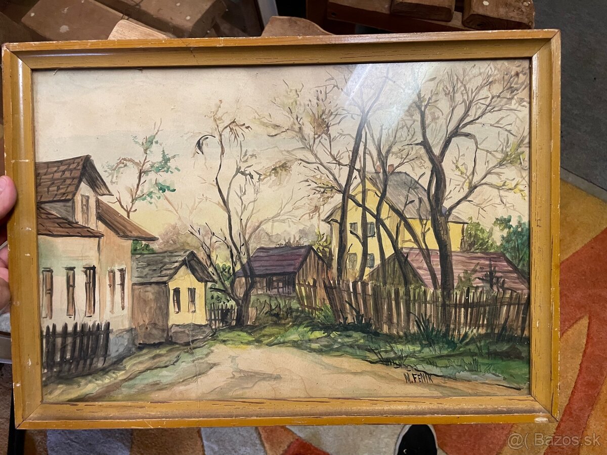 Starožitné obrazy a rámy 2 - 12