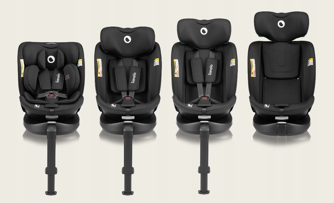 Luxusná Autosedačka I-SIZE (40-150) / 0-36 kg otočná 360 stu - 12
