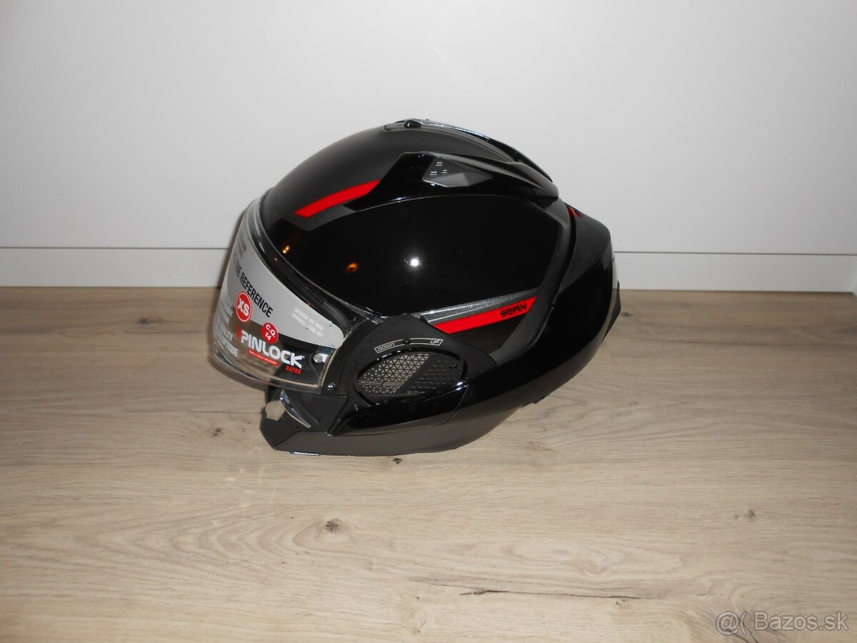 Predam krasnu novu moto prilbu znacky SHARK EVO GT SEAN MAT - 12