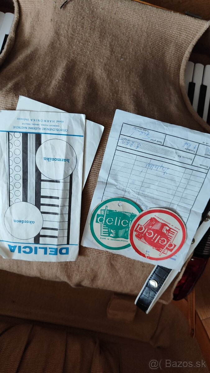 Harmonika Delica carmen 3 - 12