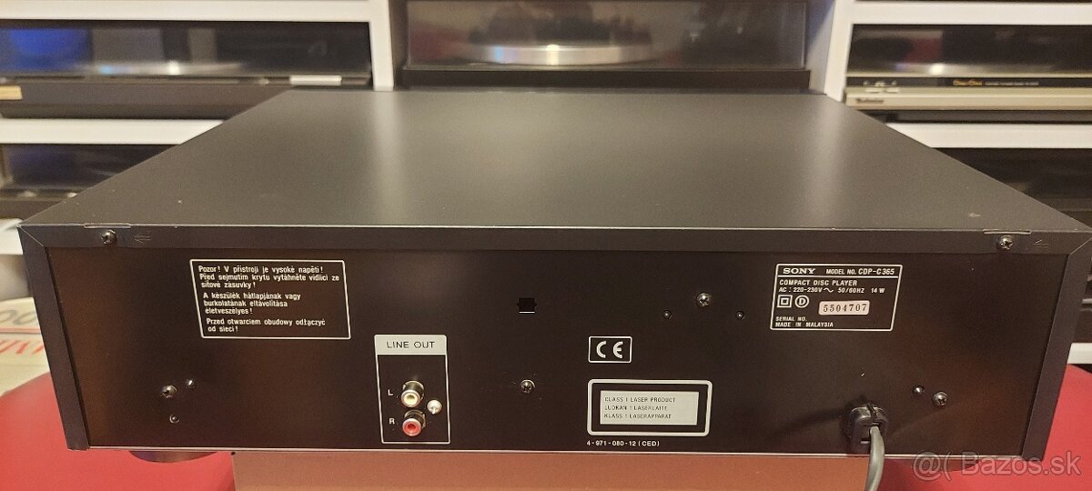 Predám 5CD meniče Yamaha a Sony - 12