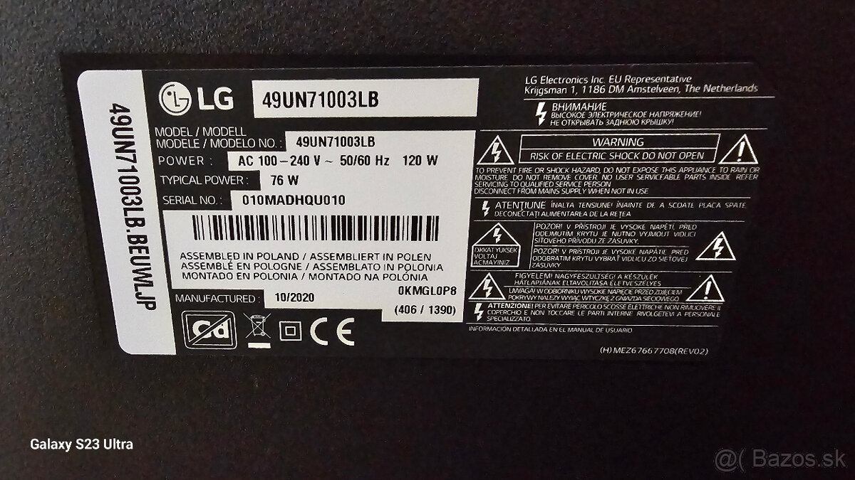 LG 49UN71003LB - 12