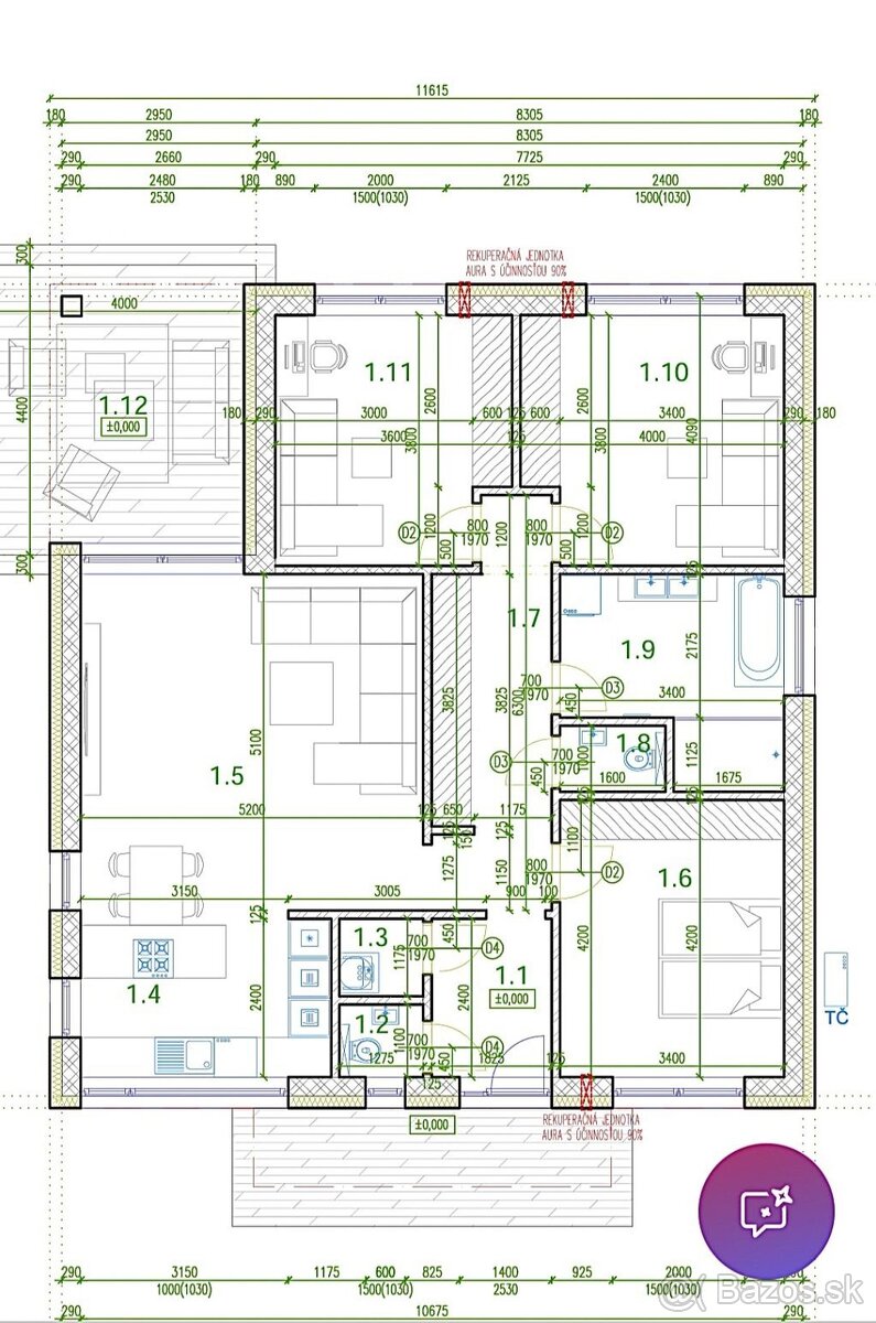 Predaj novostavby 4i RD, Tomášov, Okružná ul. - 12