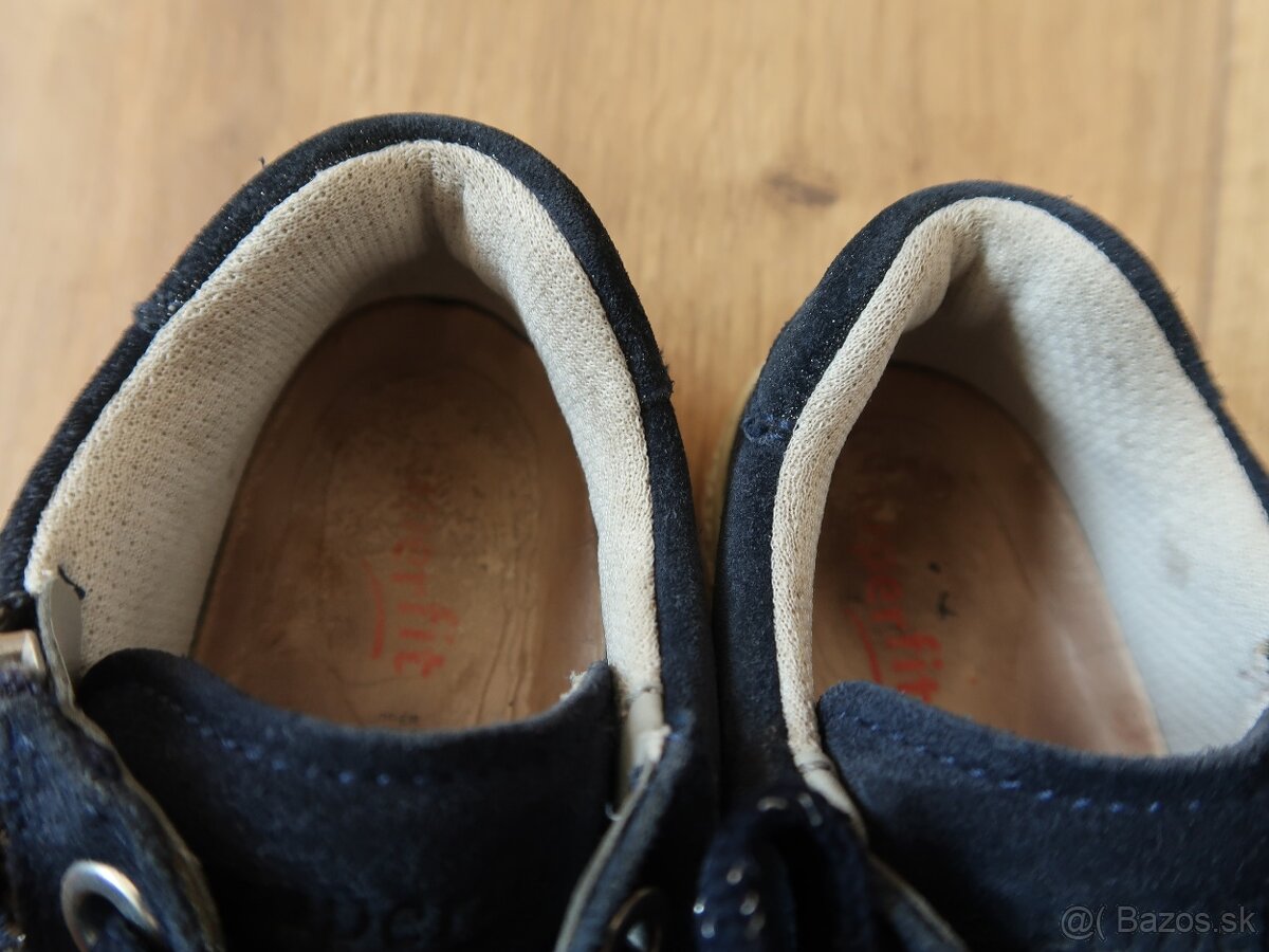 Dievčenské tenisky SUPERFIT 30 z brúsenej kože - 12