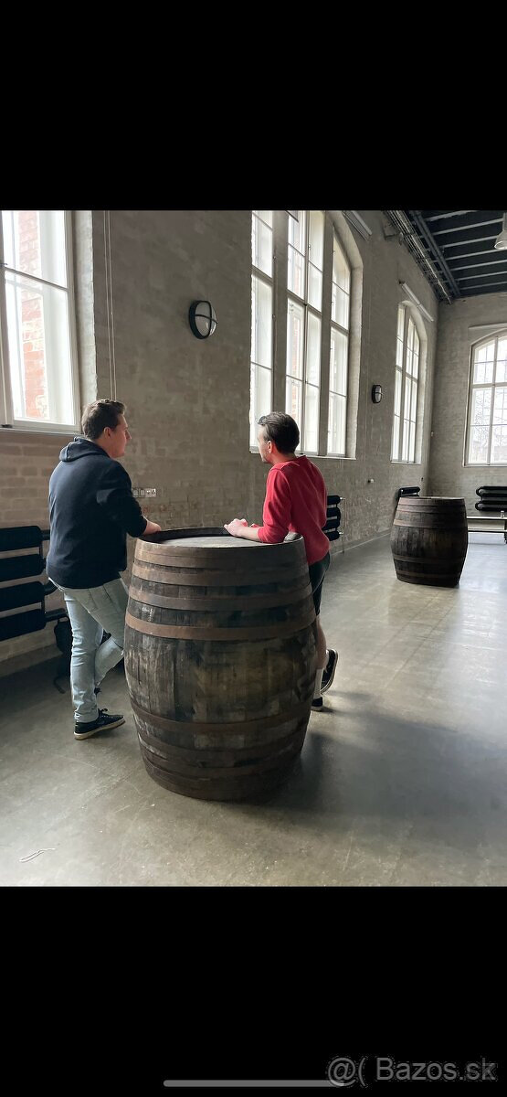 VELKÉ/MALÉ DŘEVĚNÉ DUBOVÉ SUDY NA DEŠŤOVOU VODU - 12