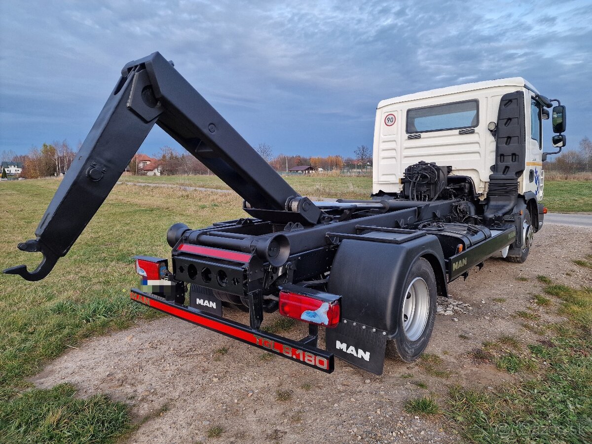 MAN TGL 8.180 HÁKOVÝ NOSIČ KONTAJNEROV EURO-5 - 12