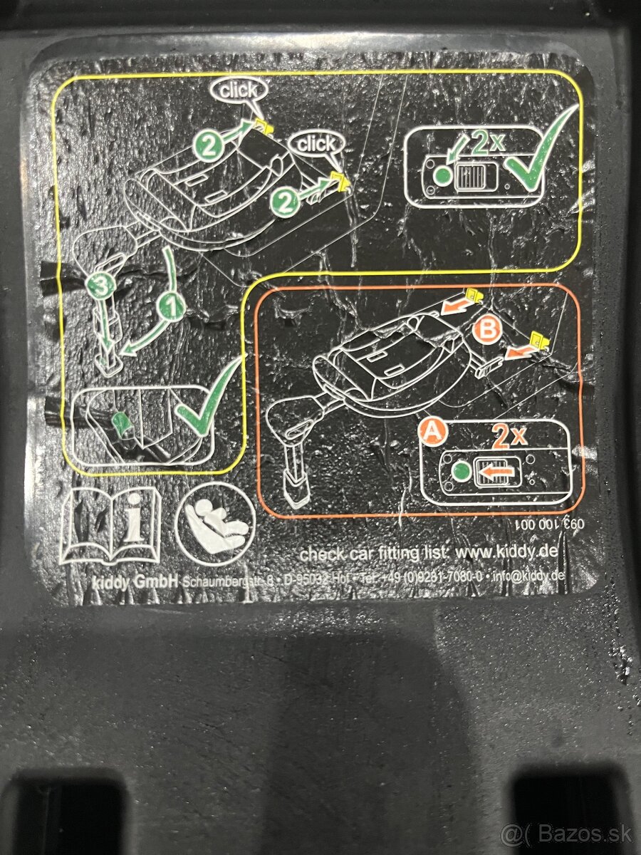 Predám autosedačku/vajíčko Kiddy KIDDY Evoluna i - 12