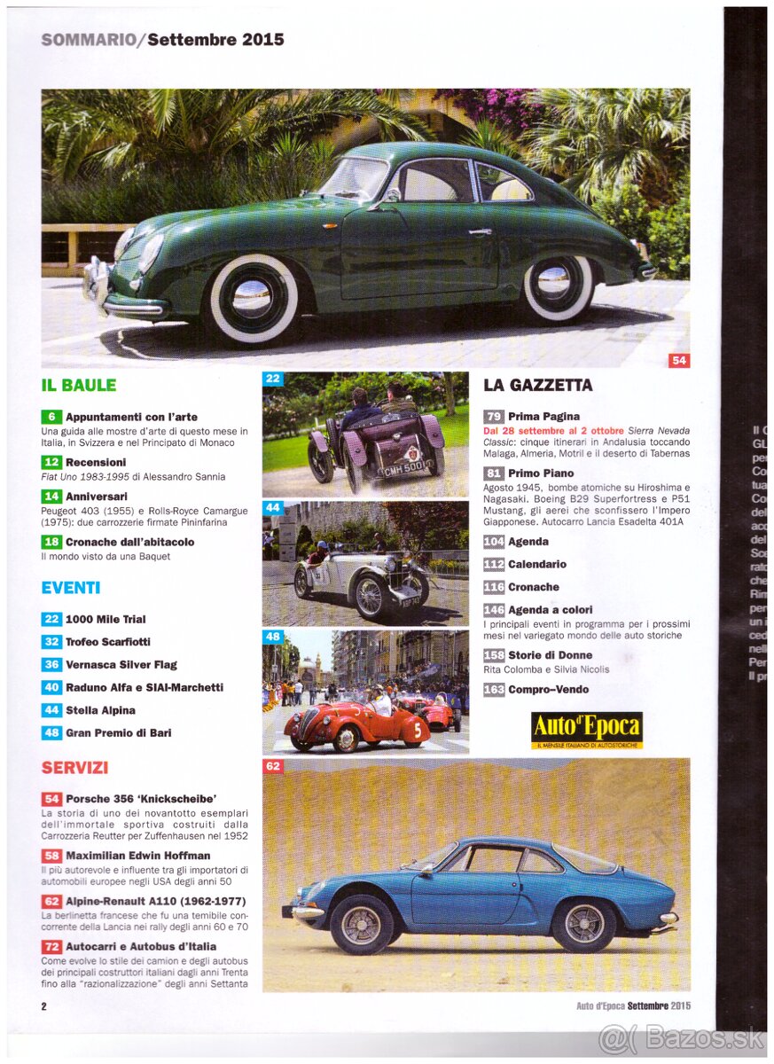 AUTO´EPOCA 2005,2015 a 2016 - 12