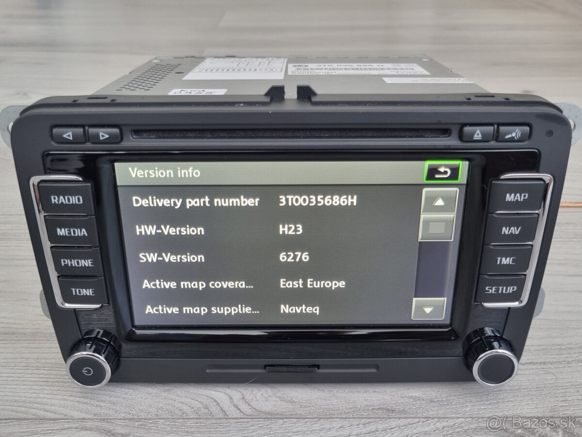 Skoda Columbus 2014 RNS510 Navi LED DAB SSD mapV17 - 12