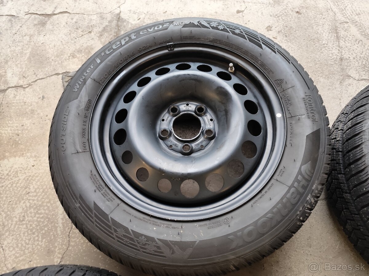 Sada disky Mercedes+pneu 205/60 16" - 12