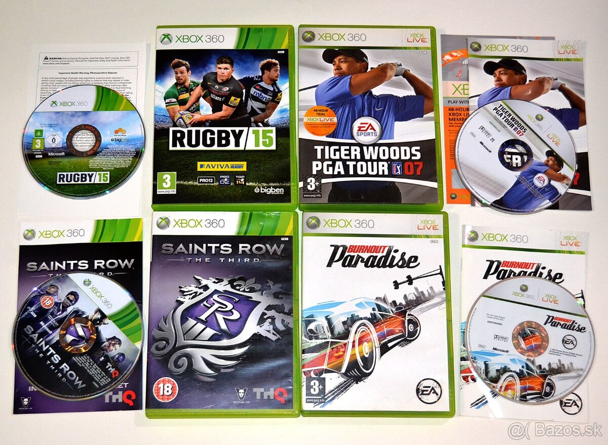 Hry pre Xbox 360 FIFA, Splinter Cell, James Bond... - 12