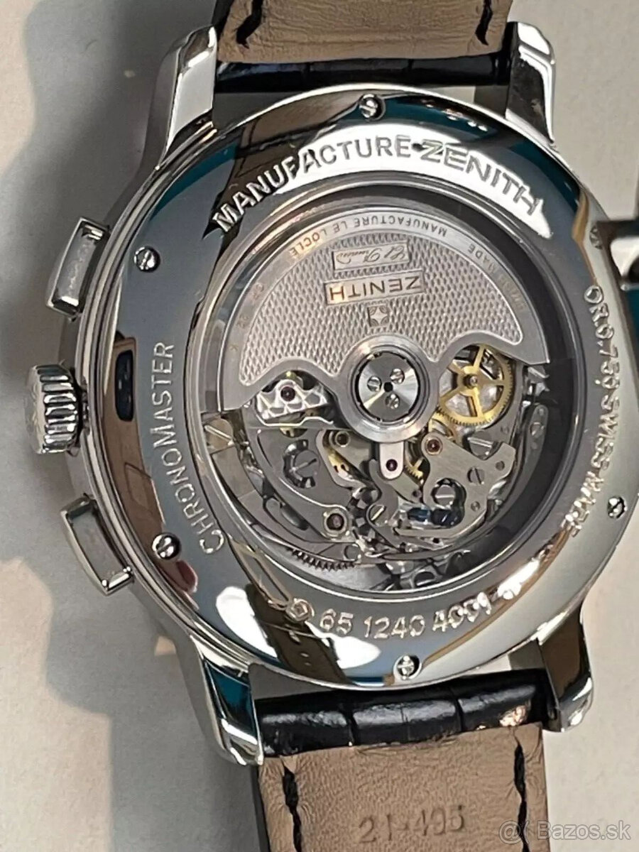 Zenith El Primera Grande ChronoMaster GT Flyback 75018K Gold - 12