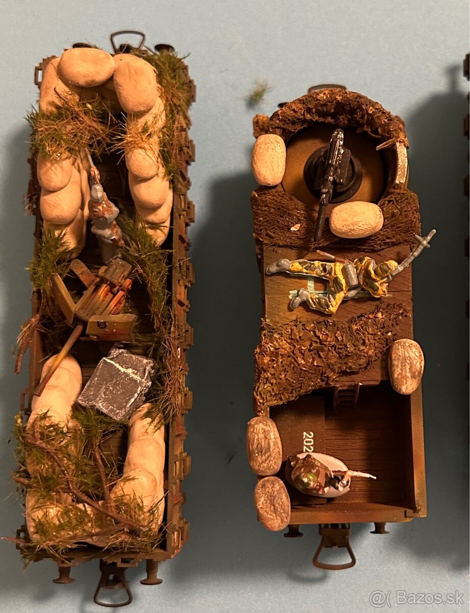 Predaj troch vojenských vagónov 1:87 - 12