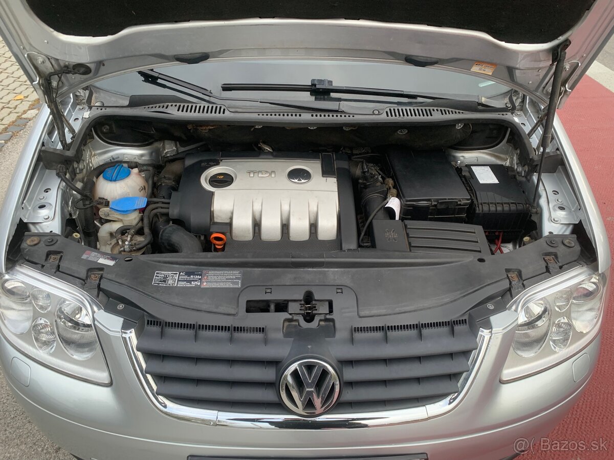 VW Touran 1.9 TDI, 77 kW, 5 miestny, 2006, naj. 123.000 km - 12