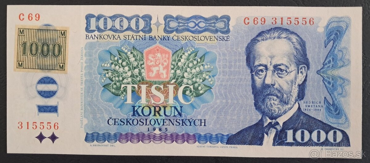 Bankovky - SR a ČR kolkované (1993) - 12