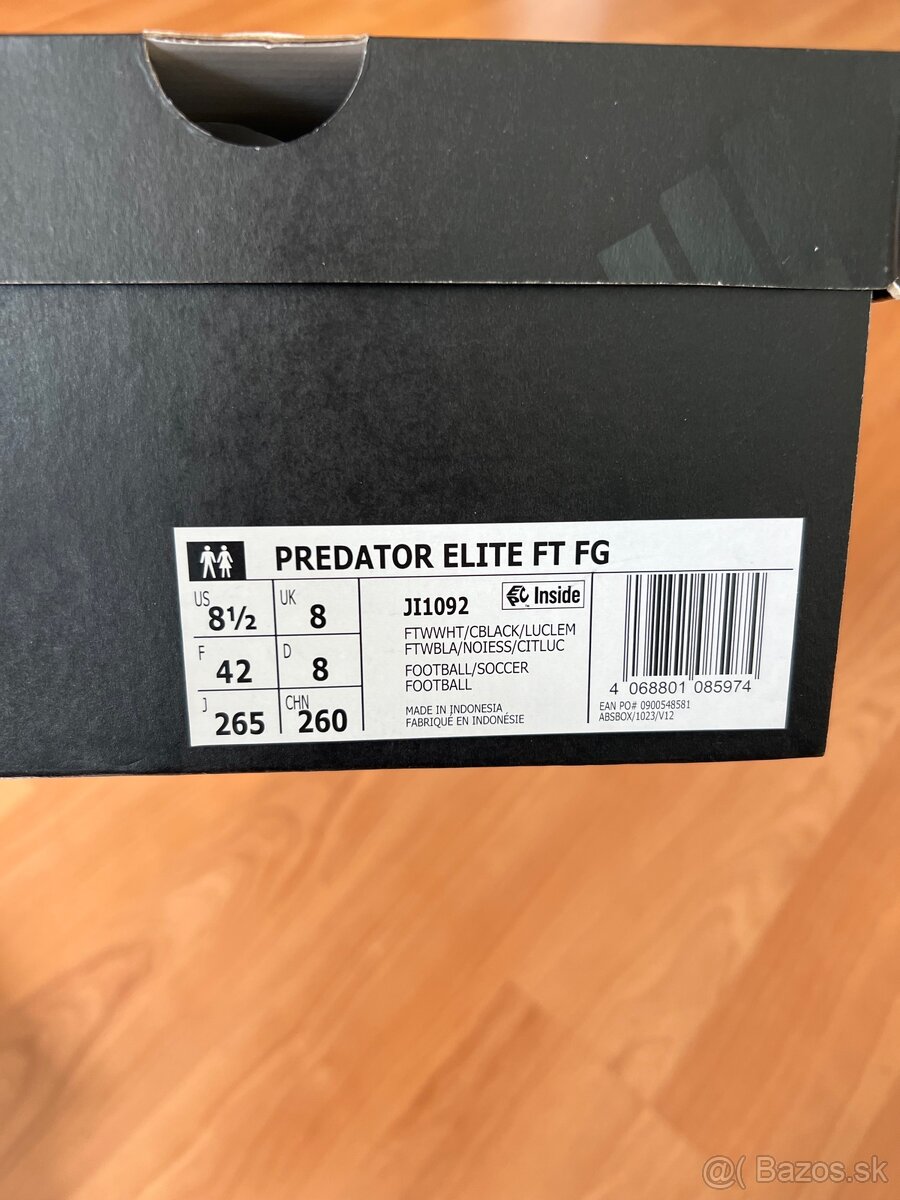 Kopačky Adidas Predator Elite FT FG - 12