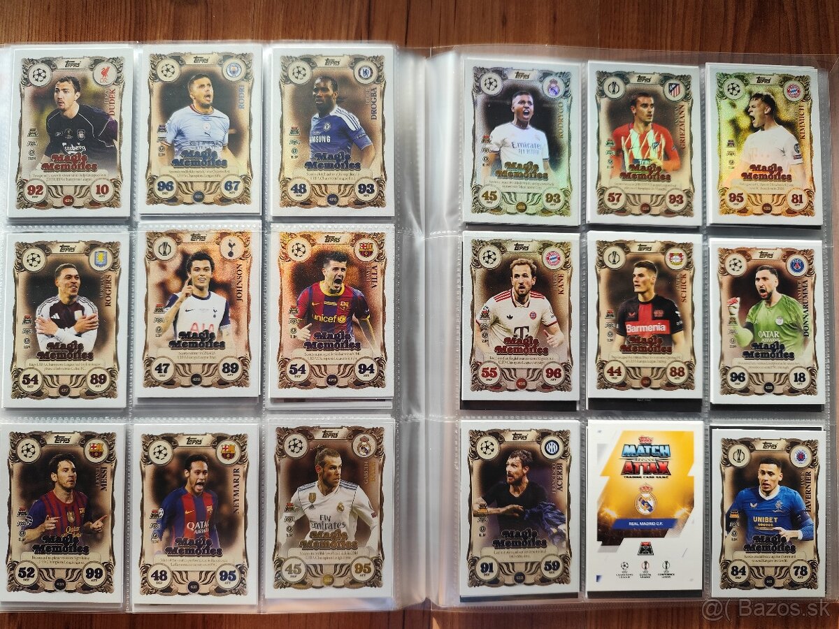 Futbalové kartičky Match Attax 2025/26 - 12