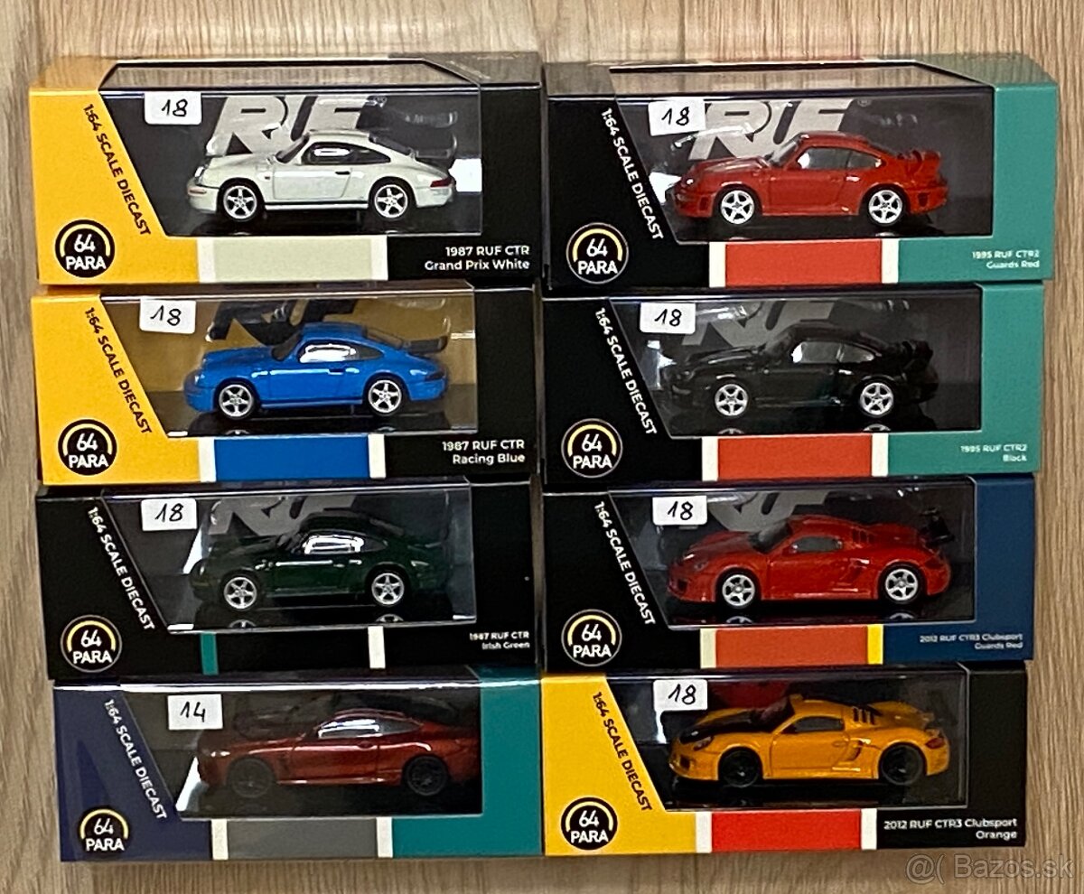 Modely 1/64 rôznych značiek - 12