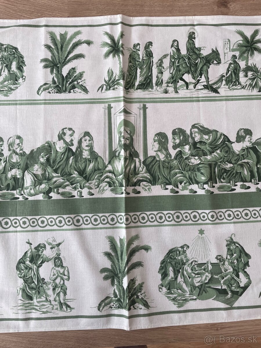 Starý obrus - Ježiš a posledná večera - 12