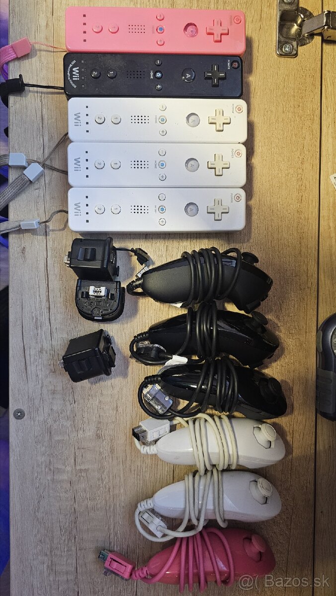 WII prislusenstvo- ovladac, HDMI adapter, SCART - 12