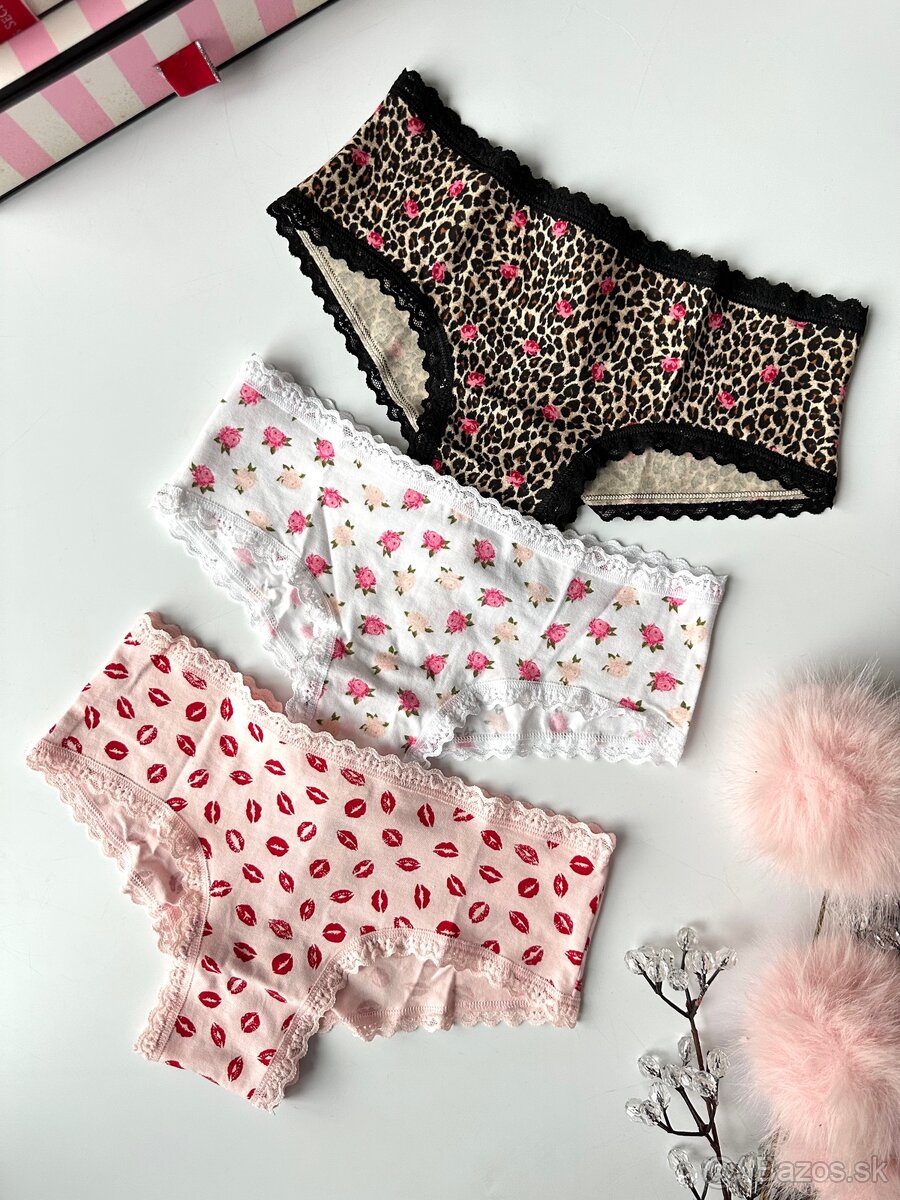Victoria’s Secret pink nohavičky S - 12