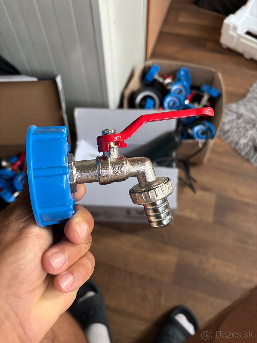 IBC NADOBA NADRZ 1000l Kontajner,plastovà nadrz - 12