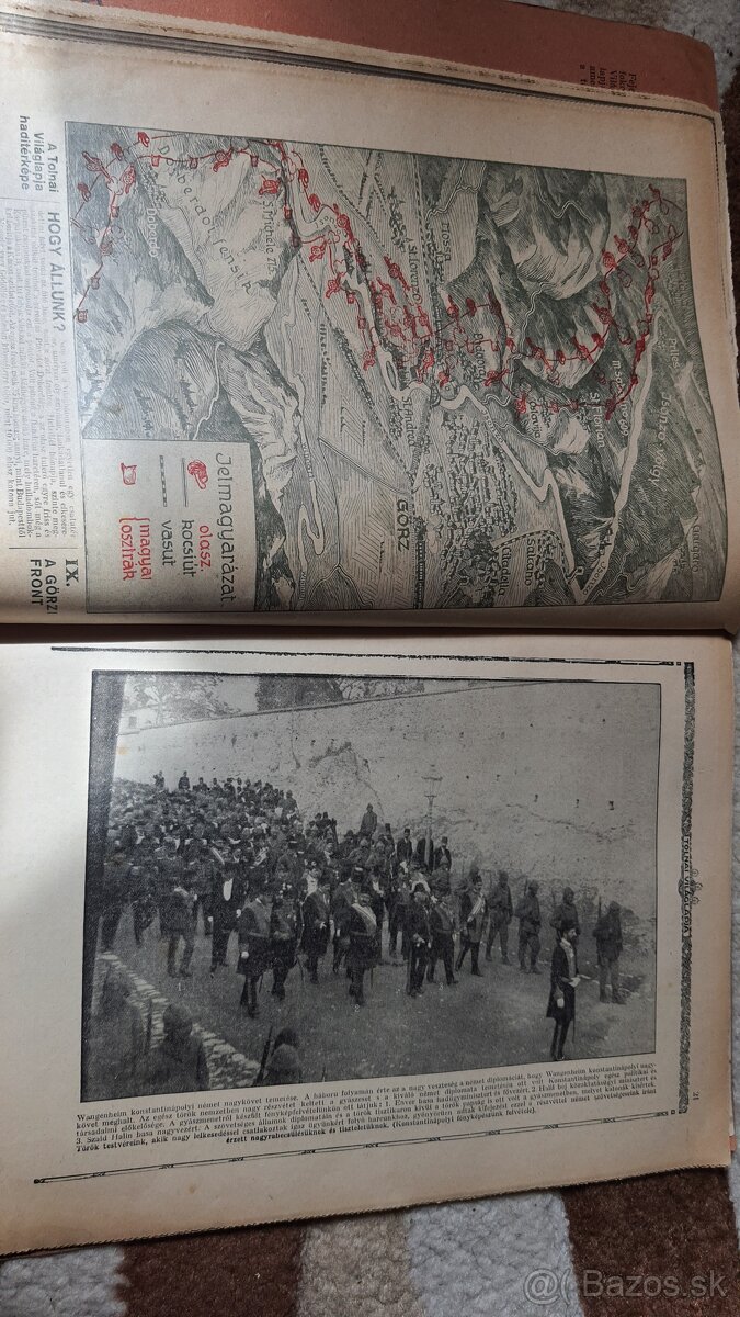 Unikatna publikacia Svetova vojna v madarcine. - 12