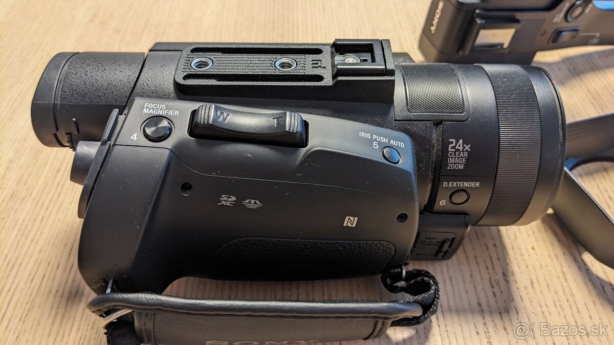 SONY PXW-X70, statív, Manfrotto MHXPRO-3W, RODE NTG3 - 12