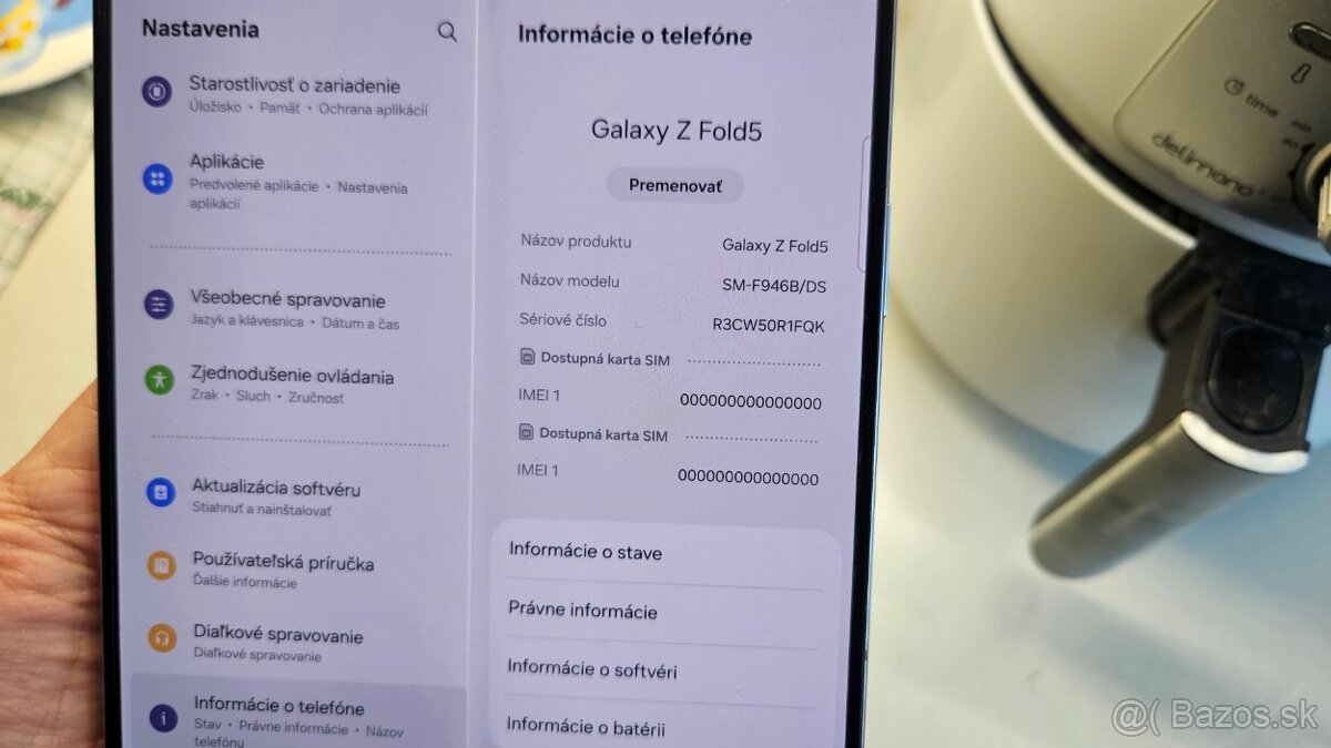 Samsung Galaxy Z fold 5 - na diely - 12