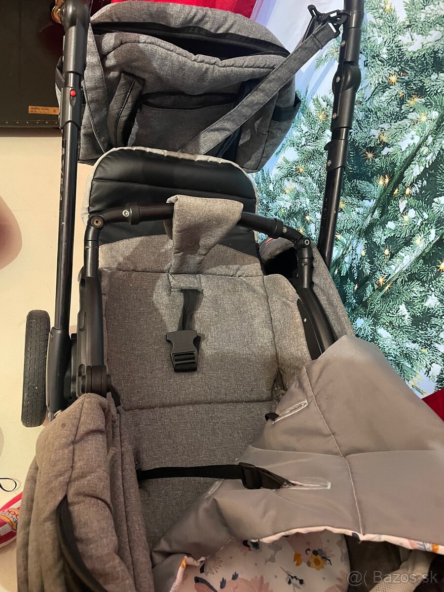 Kočík BabyLux Axel – 3v1 – komplet výbava - 12