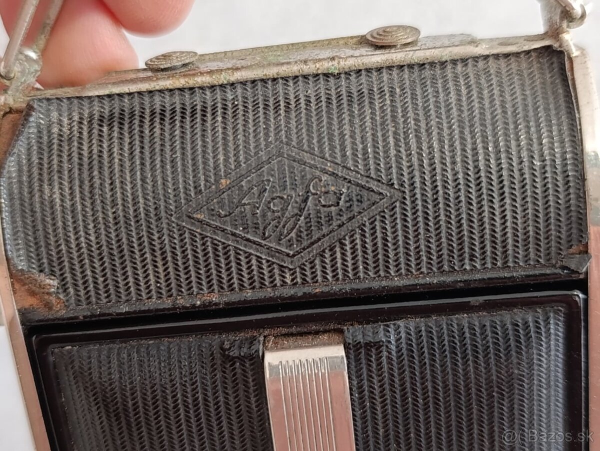 Historický měchový fotoaparát Agfa Billy Record - 12