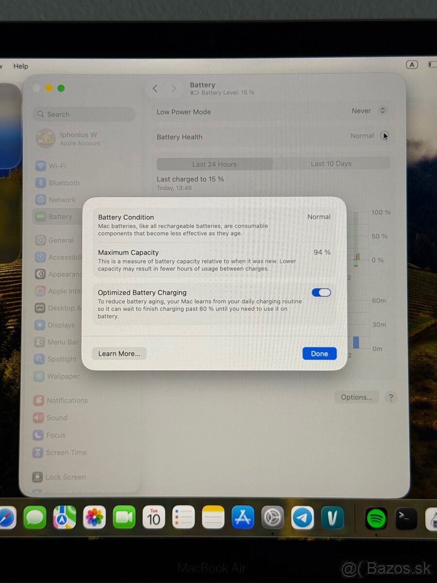 Apple MacBook Air M1 (2020) – top stav - 12