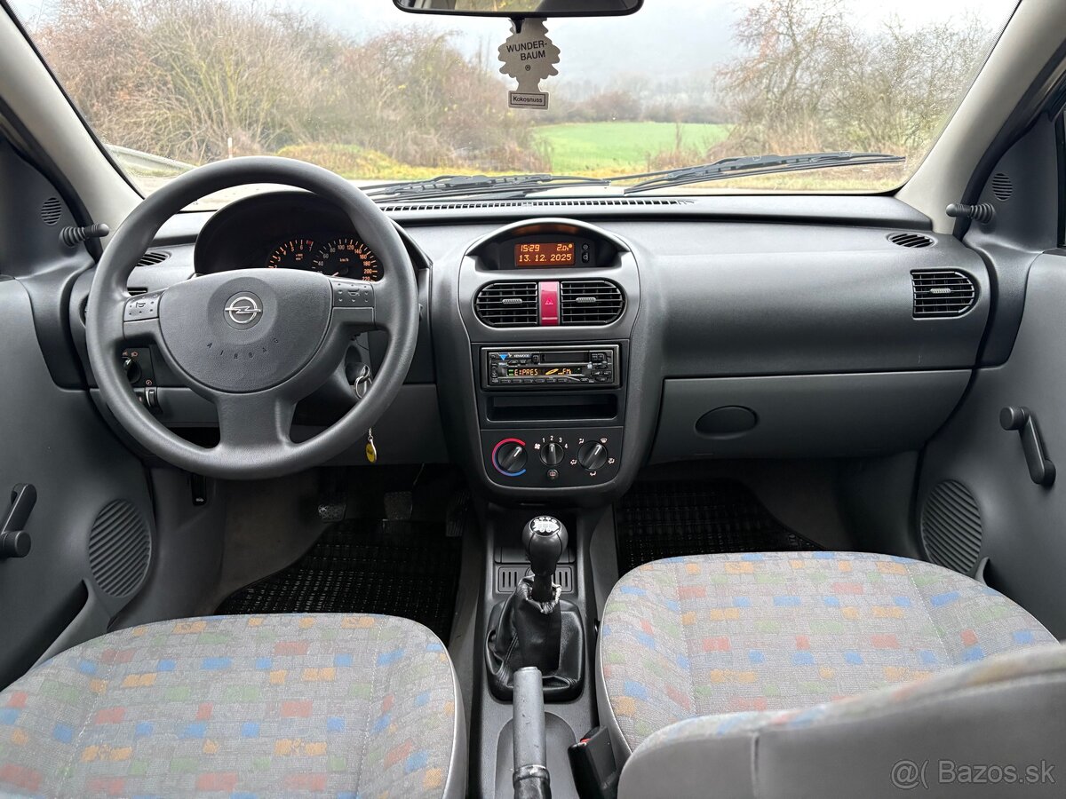 Opel Corsa C 1.0 12V benzín nová STK - 12