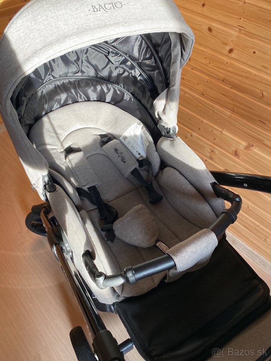 Kočík 3 kombinácia milu kids bacio - 12