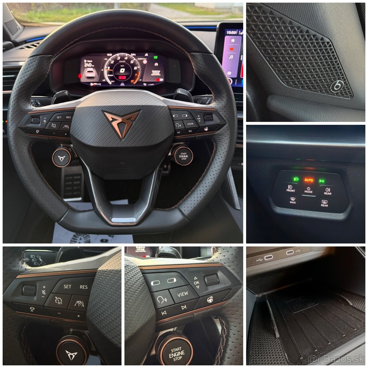 CUPRA FORMENTOR VZ 2.0TSI 4X4 228KW DSG VIRTUAL/ŤAŽNÉ/BREMBO - 12