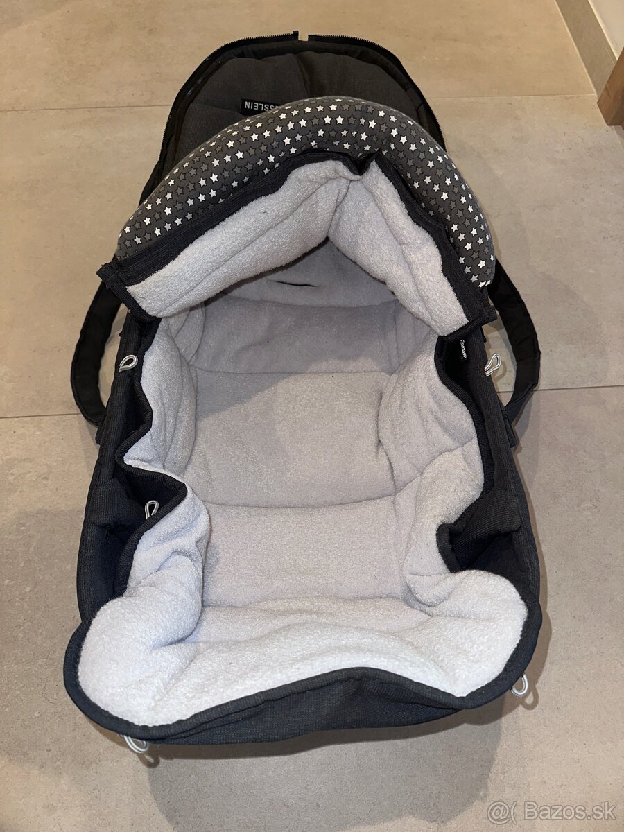 Kombinovaný kočík 3v1 Gesslein FX4+ detské vajíčko Recaro - 12