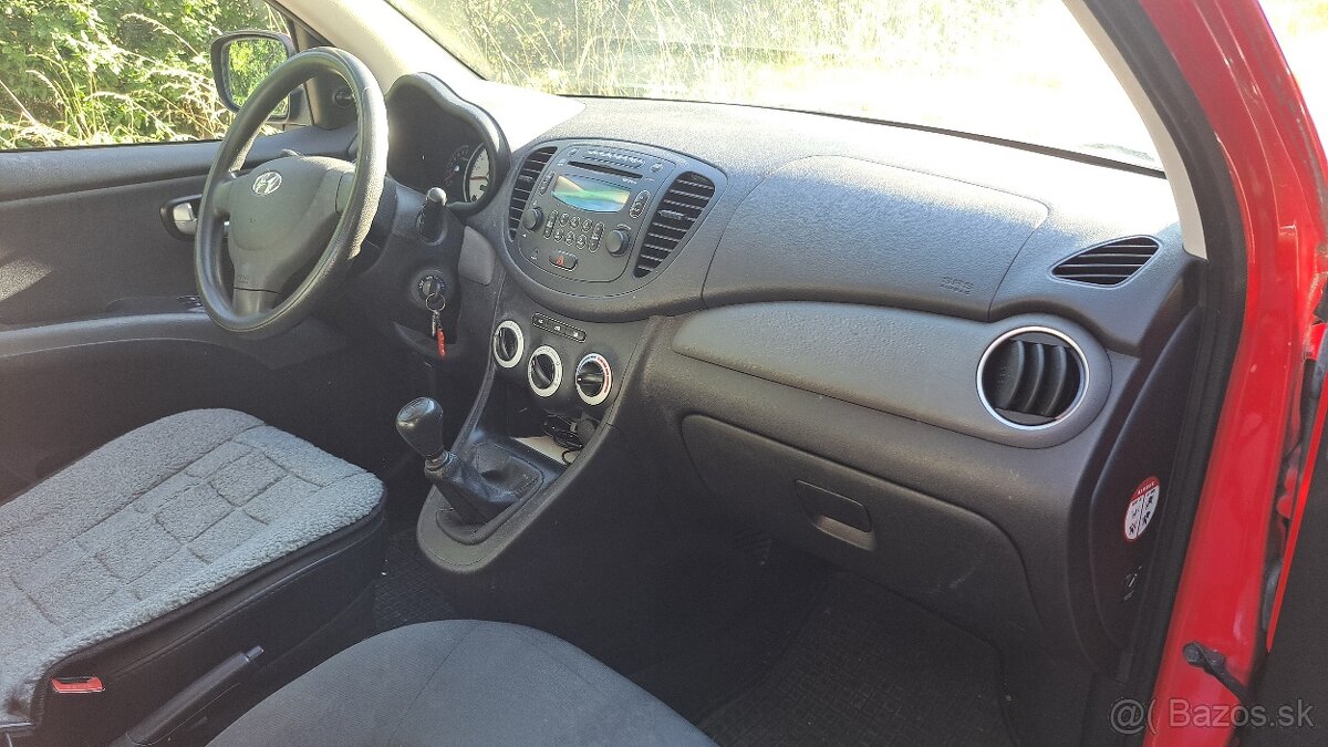 Hyundai i10 1.1i 48,5 kW | Rok 2010 | Prvý majiteľ - 12