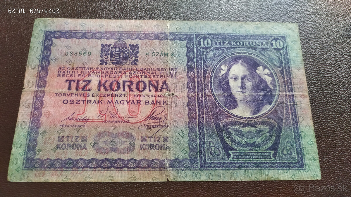 Bankovky Rakúsko - Uhorsko - 12