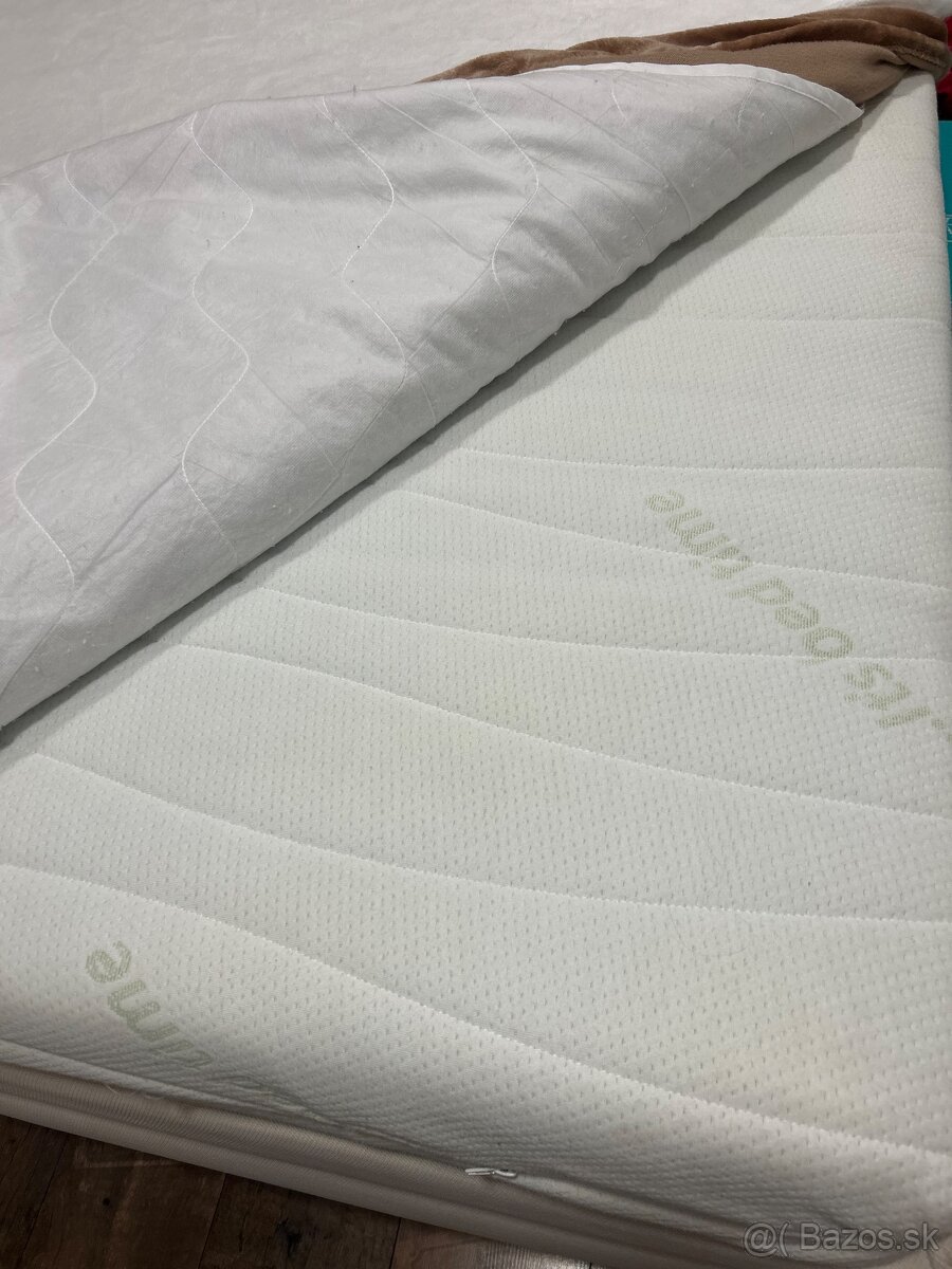 Čalúnená posteľ 180x200 s matracmi - 12