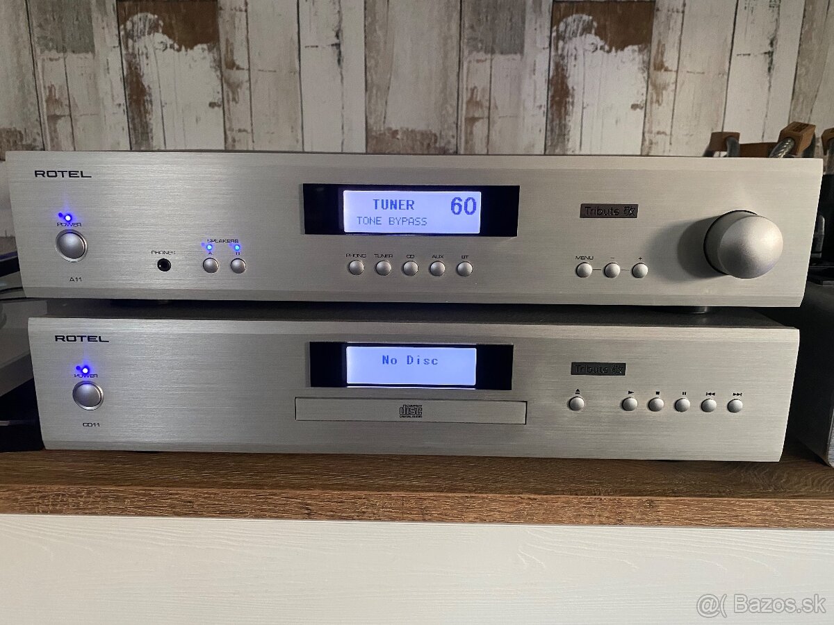 ROTEL A11 Tribute + ROTEL CD11 Tribute - 12